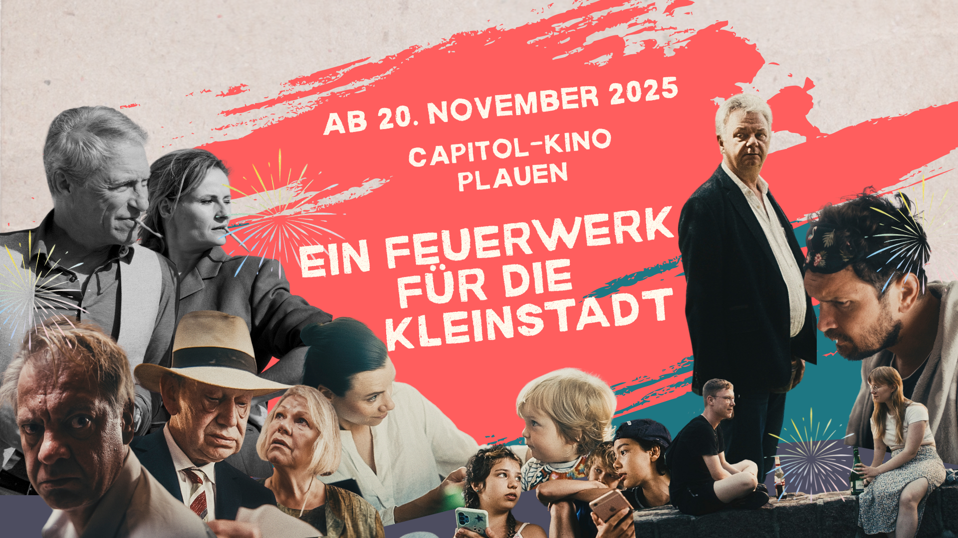 Ab 20. November 2025 | “Plauen-Premiere” von “Ein Feuerwerk für die Kleinstadt”
